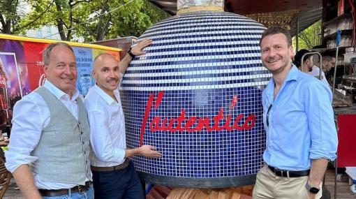 »l'autentico« startet Franchise: Bernhard Kloucek, André und Sandro Gargiulo © l'autentico