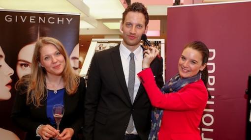 Valerie Knoll, Klemens Wögerer und Daniela Priester beim VAN GRAAF VIP Night Shopping © Christian Mikes