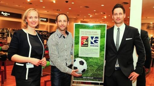 Daniela Kirchner, Alexander Friedl und Klemens Wögerer bei VAN GRAAF in der SCS © Christian Mikes