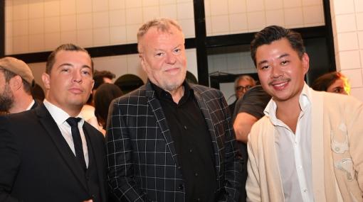Jakob Trummer, Stefan Ruzowitzky und Martion Ho eröffnen das Sanatorium © Christian Jobst