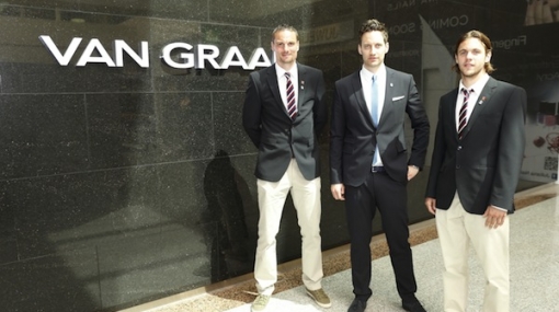 Jürgen Macho, Klemens Wögerer und Richard Windbichler bei VAN GRAAF in der SCS © Roland Rudolph