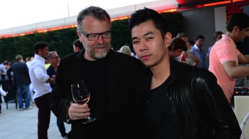 Stefan Ruzowitzky und Martin Ho beim DOTS twentyone Sommerfest © Christian Jobst