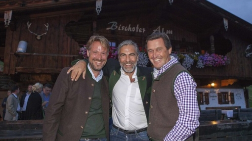 Sebastian Loudon, Christian Pöttler und Peter Hanke beim Mediengipfel (Europäisches Forum Alpbach) © Roland Mühlanger