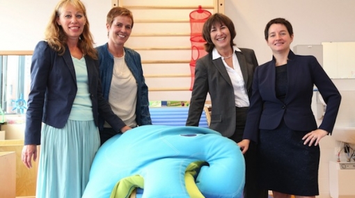 Ingrid Reischl, Gisela Kersting-Kristof, Christine Lapp und Sonja Wehsely eröffnen Zentrum für Entwicklungsförderung der Wiener Sozialdienste © Ludwig Schedl