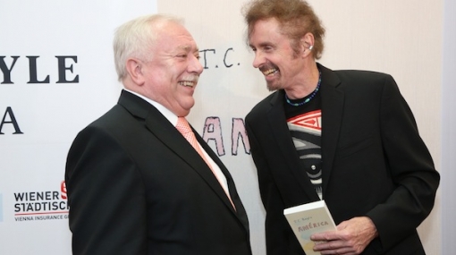 Michael Häupl und T.C. Boyle © Ludwig Schedl