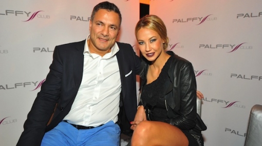 Shahin Nejad und Sandy Pocher im Palffy Club © Philipp Hutter