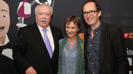 Bürgermeister Michael Häupl mit Autorenduo Nicci French © Ludwig Schedl