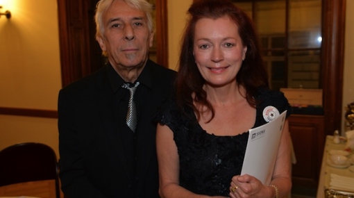 John Cale und Ingried Brugger im Bank Austria Kunstforum Wien © Christian Jobst
