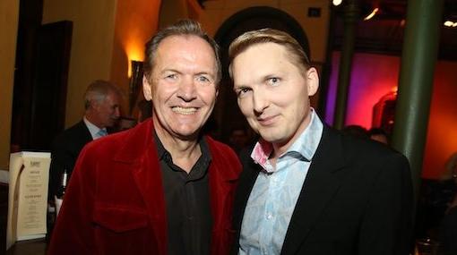 Ossi Schellmann und Alexander Schiel beim Warm-up zur Nacht der Wiener Wirtschaft © Christian Jobst