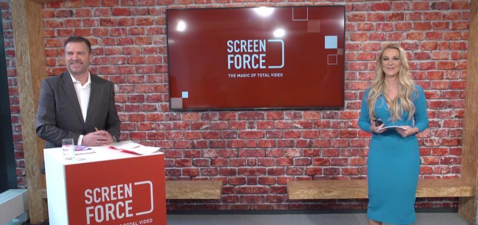 Screenforce Expertenforum: Malte Hildebrandt (Screenforce Deutschland) und Ines Imdahl (Rheingold Salon) © leisure communications
