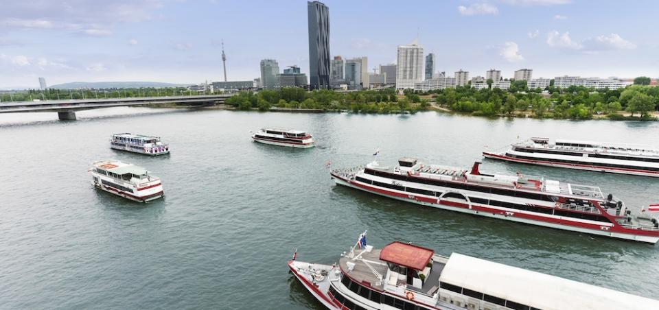 Die Flotte der DDSG Blue Danube © DDSG Blue Danube/PicMyPlace