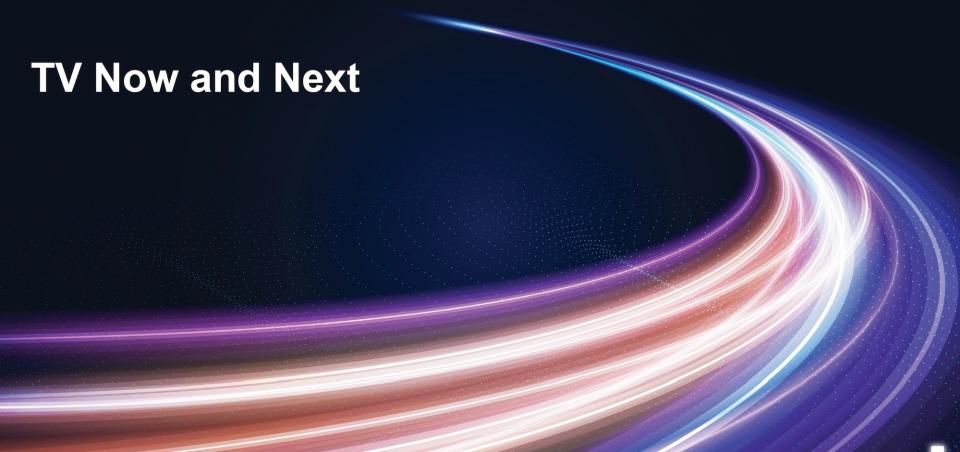 Thinkbox Studie: TV Now and Next © Thinkbox