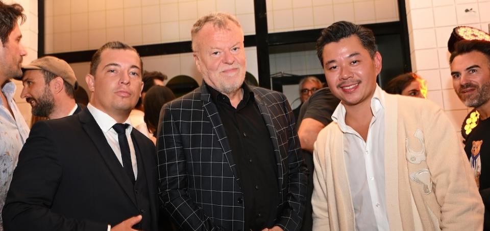 Jakob Trummer, Stefan Ruzowitzky und Martion Ho eröffnen das Sanatorium © Christian Jobst