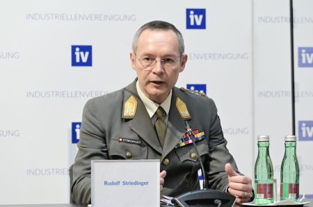 Blackout-Gipfel der IV: Generalmajor Rudolf Striedinger © Christian Jobst