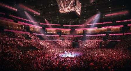 Wien Holding Arena Interior © Architekten Kronaus Mitterer Gallister/expressiv.at