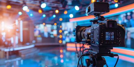 Camera in News Studio © Adobe Stock