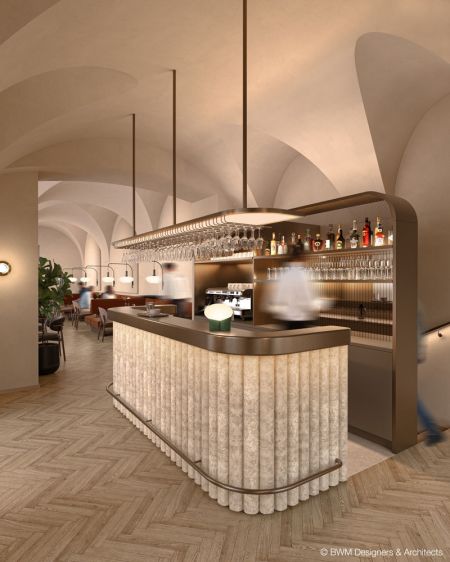 Rendering Palais Mailberger Hof Interior 1 © BWM Designer & Architects