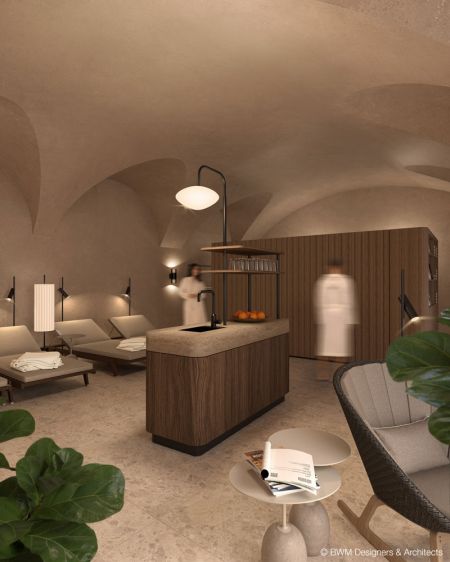 Rendering Palais Mailberger Hof Interior 2 © BWM Designer & Architects