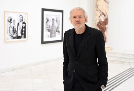 Anton Corbijn in der Ausstellung »Antin Corbijn - Favourite Darkness« im Bank Austria Kunstforum Wien © Christian Jobst