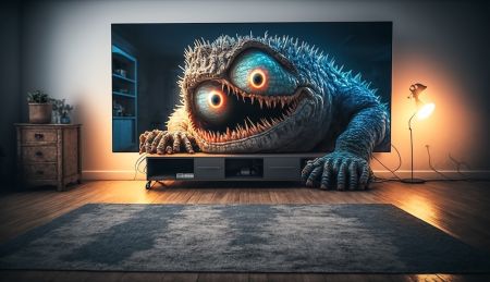 Screenforce TV Monster © Adobe Stock (AI)